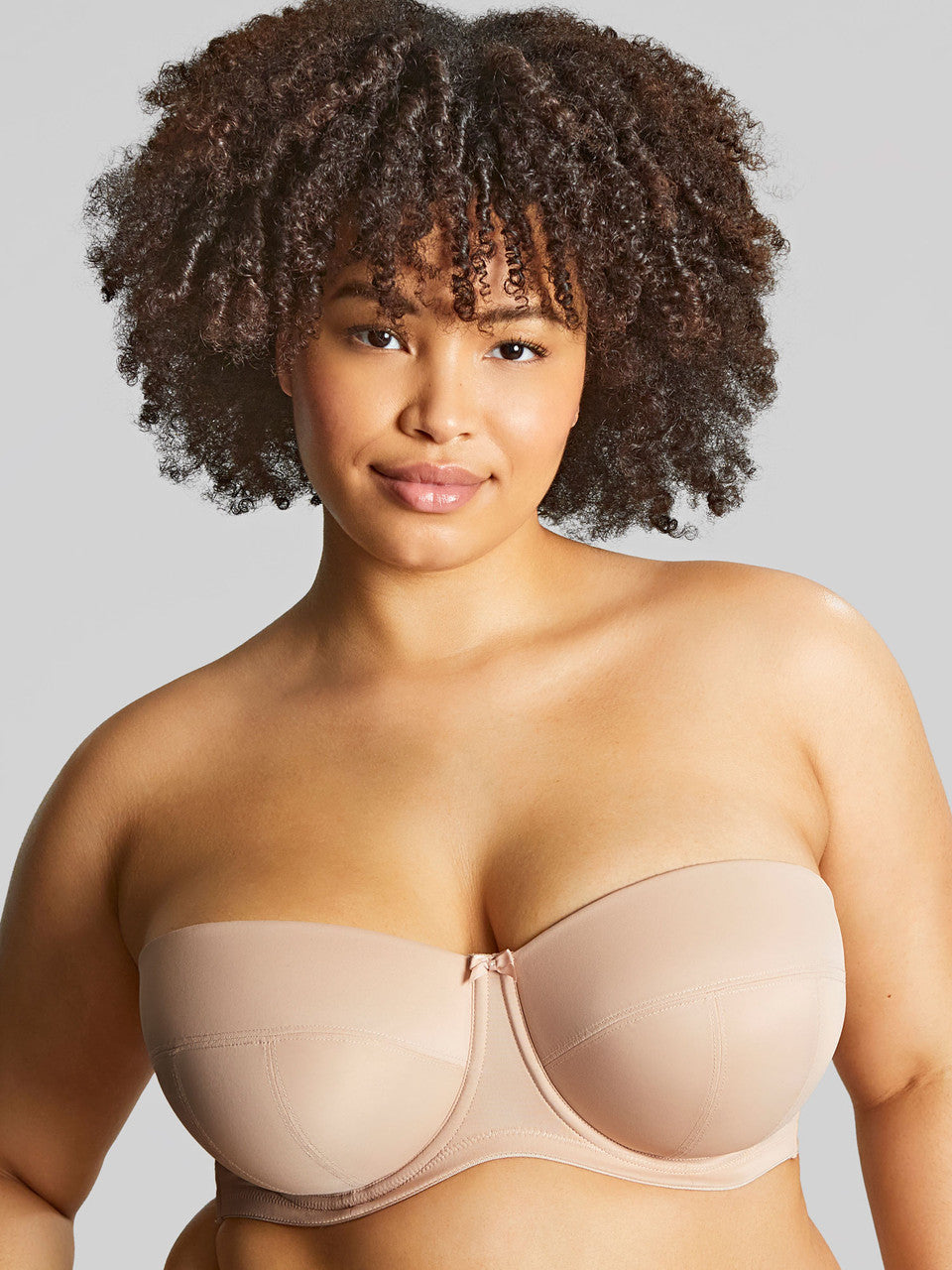 Panache Dana Strapless Linen Balcony Bra