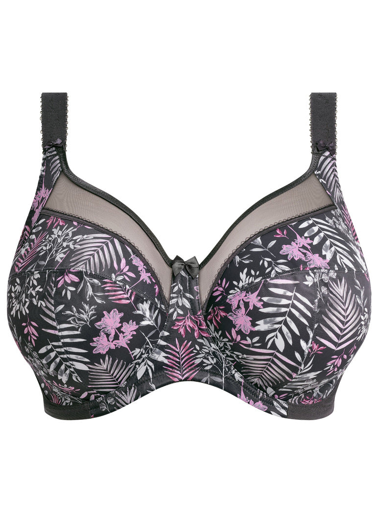 Goddess Kayla Charcoal Bra
