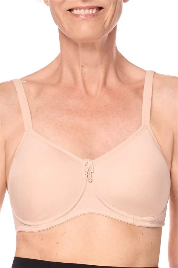 Capri lingerie Sleepwear & Swimwear Launceston Tasmania Amoena Mara Wirefree Mastectomy Prosthesis Padded Bra