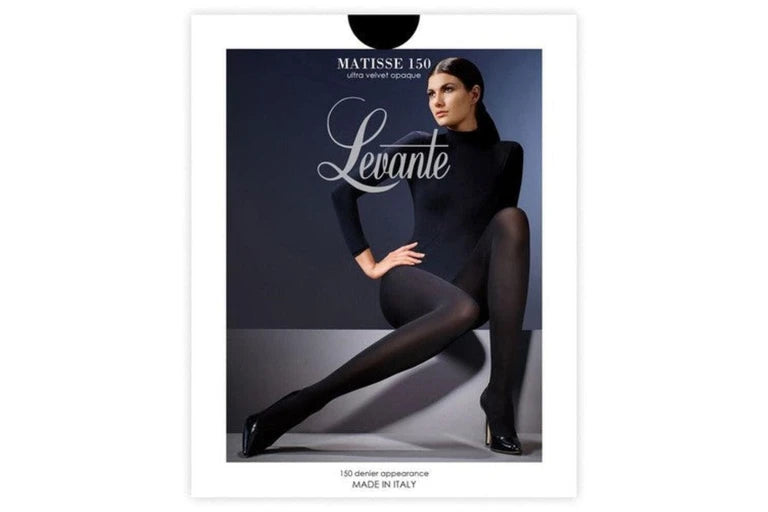Levante Matisse Velvet Black Tights Stockings