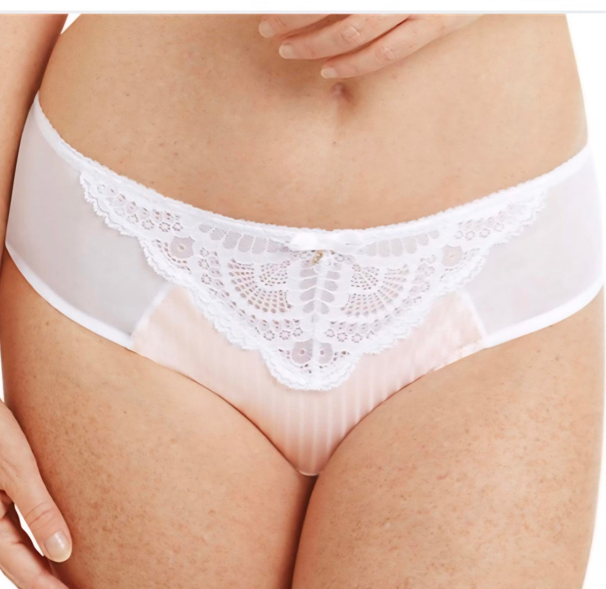 Capri Lingerie Sleepwear & Swimwear Launceston Tasmania Amoena Karolina white brief