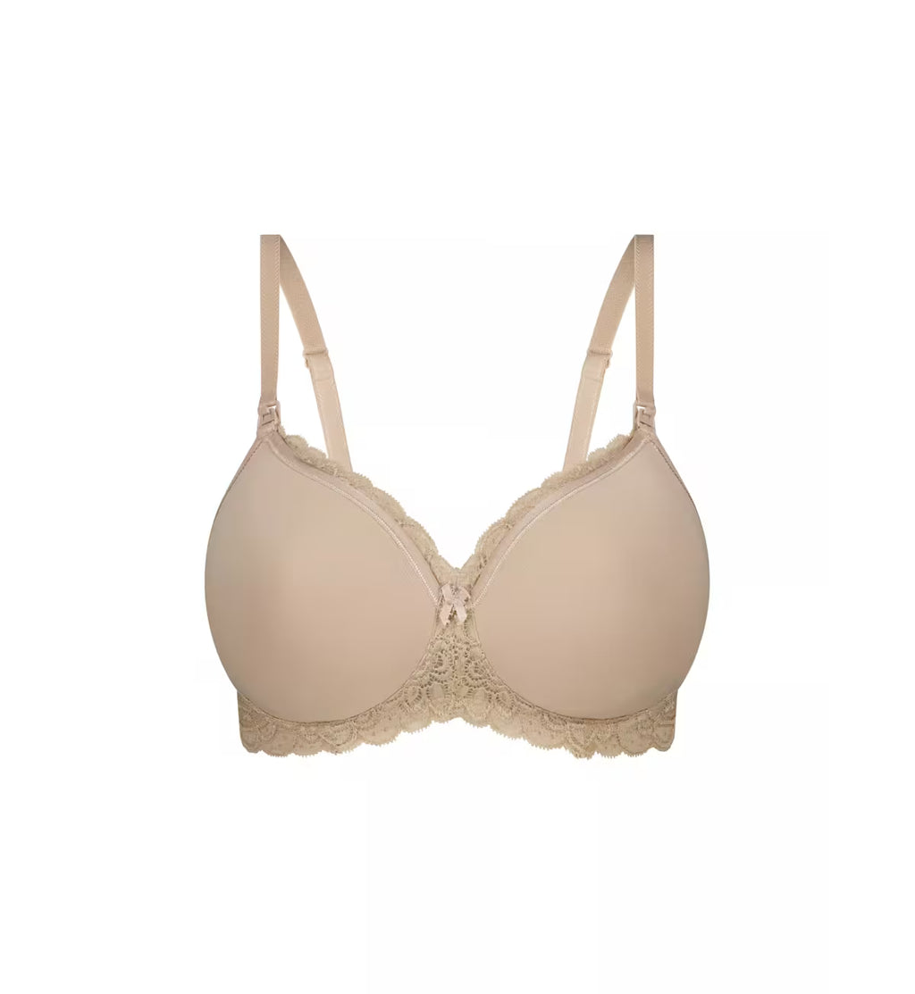 capri lingerie sleepwear & swimwear launceston tasmania Triumph Gorgeous Mamabel Mama Lace Black / Ivory Nursing / Maternity Bra