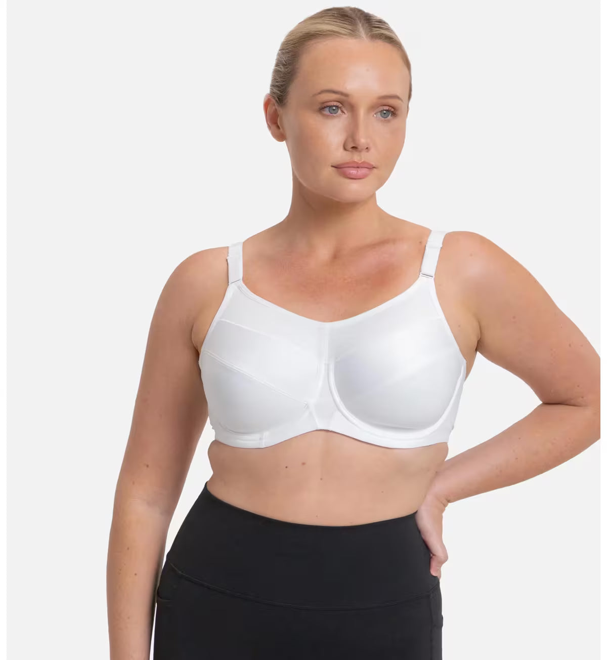capri lingerie sleepwear & swimwear launceston tasmania Triumph Fig Pink / Black Triaction Ultra Sports Bra