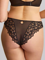 Capri Lingerie Sleepwear and Swimwear Launceston, Tasmania Panache Allure Brazilian Black Brief