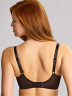 Panache Allure Demi Punge black lace bra at Capri Launceston Lingerie, Sleepwear & Swimwear