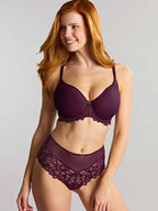 Panache Allure Plum Deep Brief