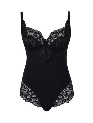 Capri Lingerie Sleepwear Swimwear Launceston Tasmania 10767 Allure Bodysuit black 
