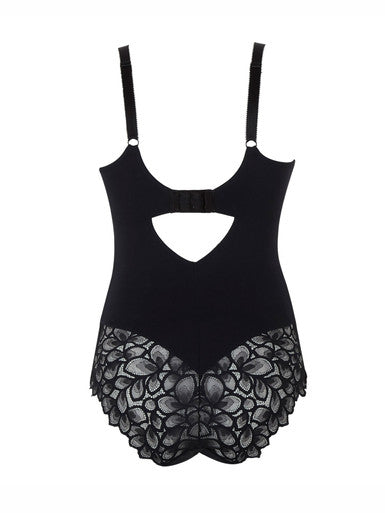 Capri Lingerie Sleepwear Swimwear Launceston Tasmania 10767 Allure Bodysuit black 