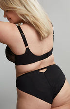 Capri Lingerie, Sleepwear & Swimwear Launceston, Tasmania Sculptresse Josephine  Black Brief 2