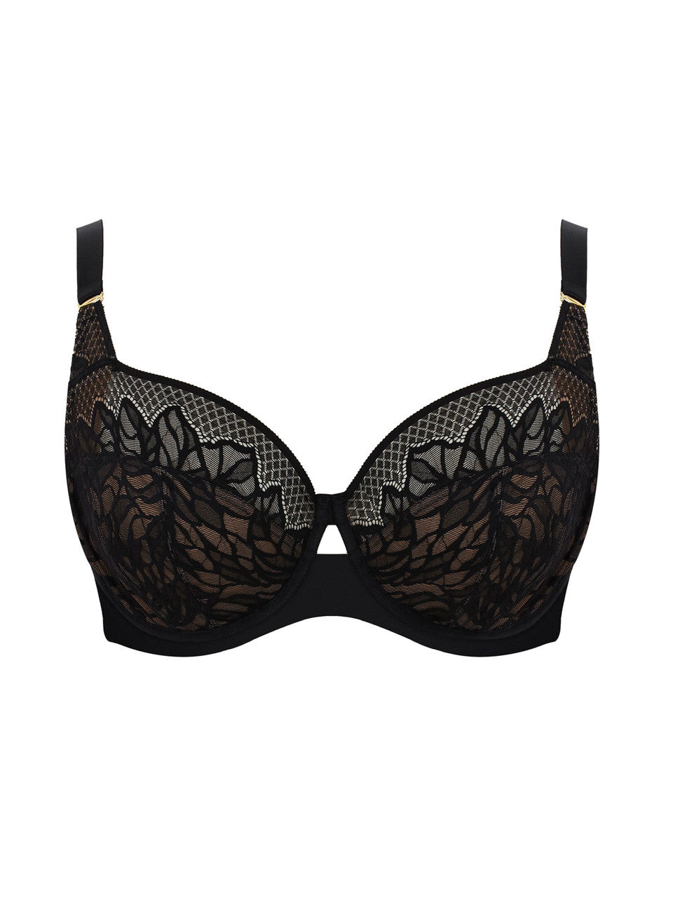 Sculptresse Sophia Black Bra