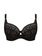 Sculptresse Sophia Black Bra