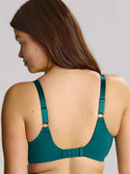 Capri Lingerie, Sleepwear & Swimwear Launceston Tasmania Sculptresse Sophia Teal Plunge Bra 2