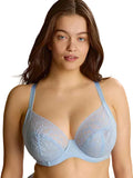 Capri Lingerie, Sleepwear & Swimwear Launceston, Tasmania Sculptresse Sophia Dusky Blue Plunge Bra
