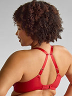 Sculptresse Sophia Plunge Red Full Cup Bra