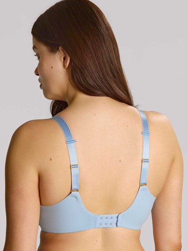 Capri Lingerie, Sleepwear & Swimwear Launceston, Tasmania Sculptresse Sophia Dusky Blue Plunge Bra 3