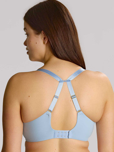Capri Lingerie, Sleepwear & Swimwear Launceston, Tasmania Sculptresse Sophia Dusky Blue Plunge Bra 4