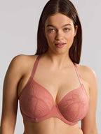 Sculptresse Sophia Sienna Rose Plunge Bra