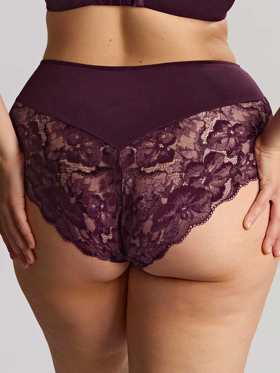 Sculptresse Amara Plum Deep Brief