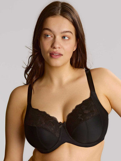 Sculptresse Amara Black Bra