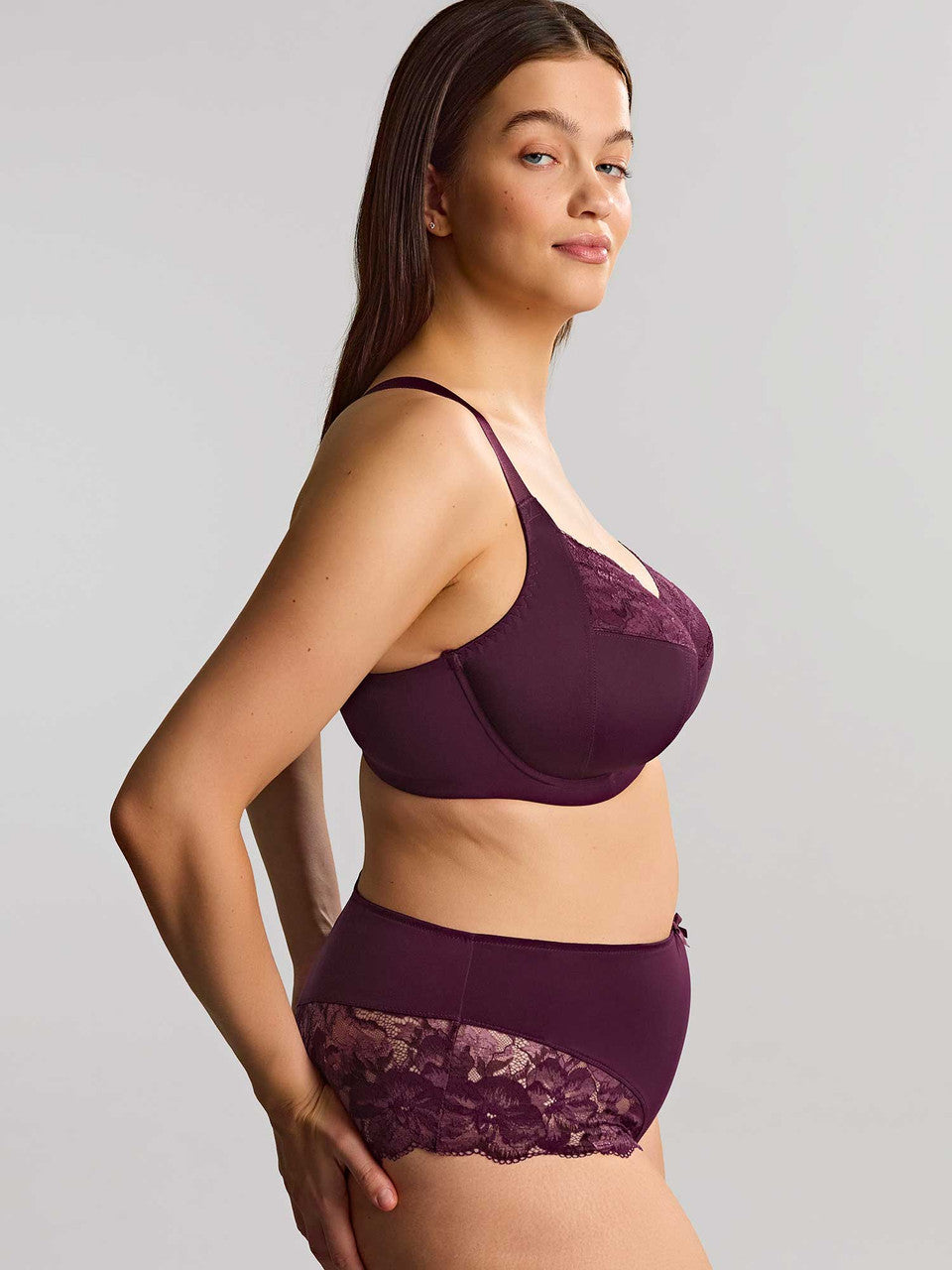 Sculptresse Amara Plum Bra