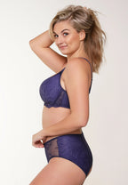 Lingadore Daily Blue / Red Ribbon T-Shirt Uni Fit Bra