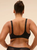 Simone Perele Caresse Rigid Seamless Black Bra