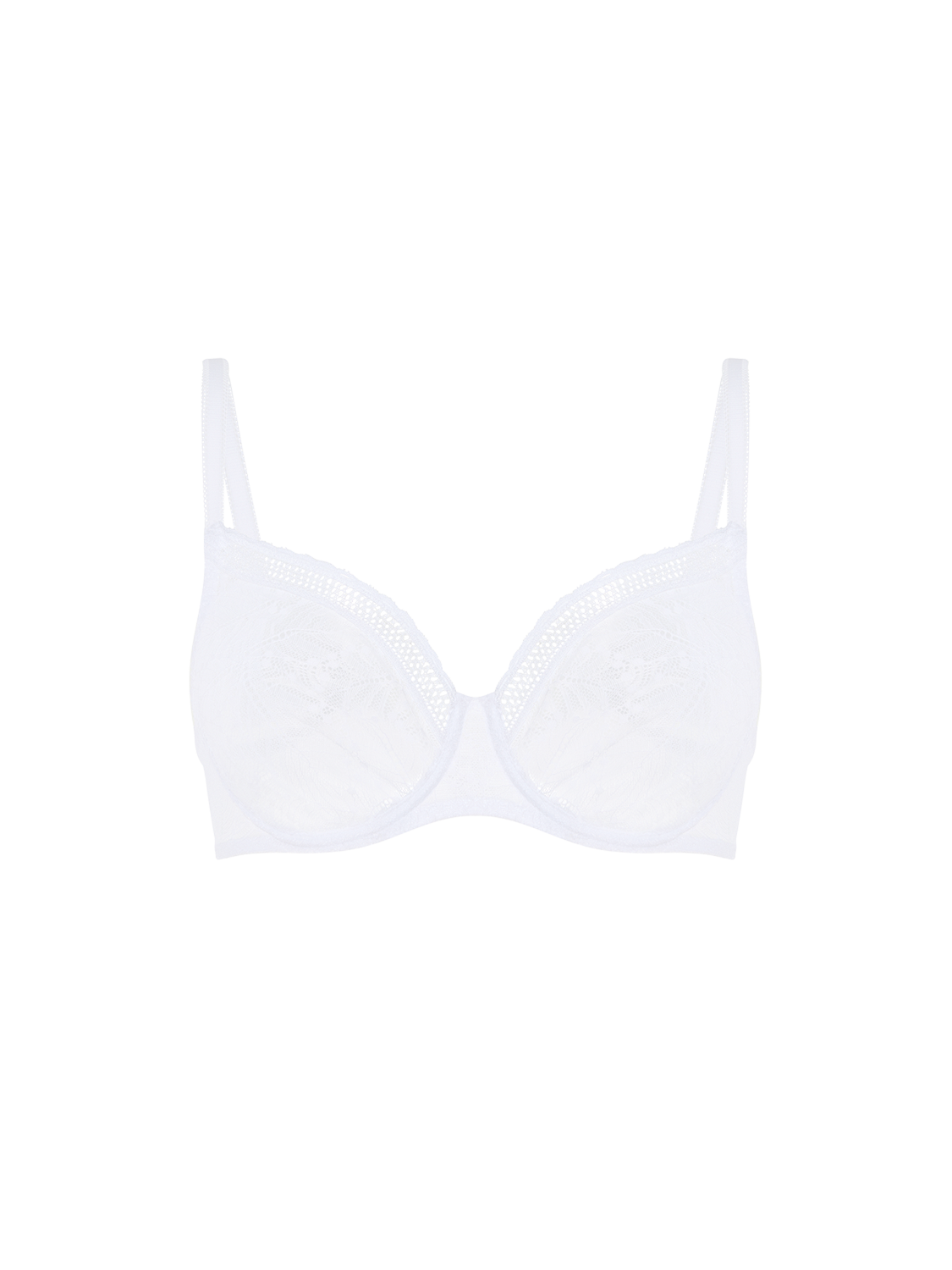 Simone Perele Comete White Bra