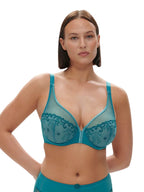 Capri Lingerie Sleepwear & Swimwear Launceston Tasmania
Simone Perele Delice Atoll Blue Plunge Bra