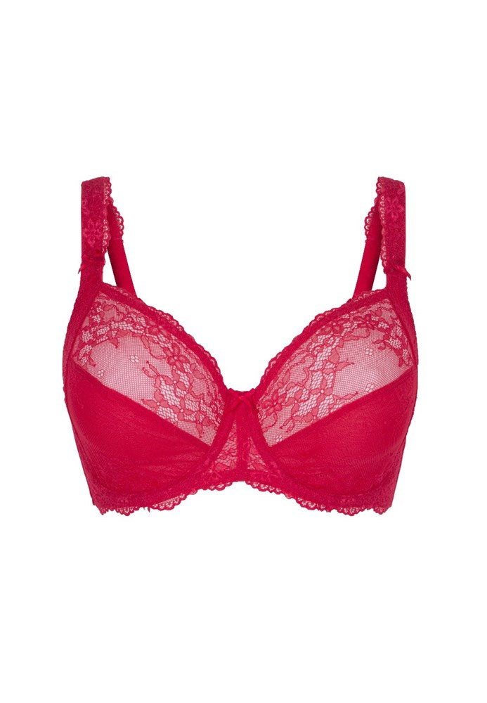 Lingadore Red Daily Lace Bra