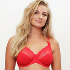 Lingadore Red Daily Lace Bra