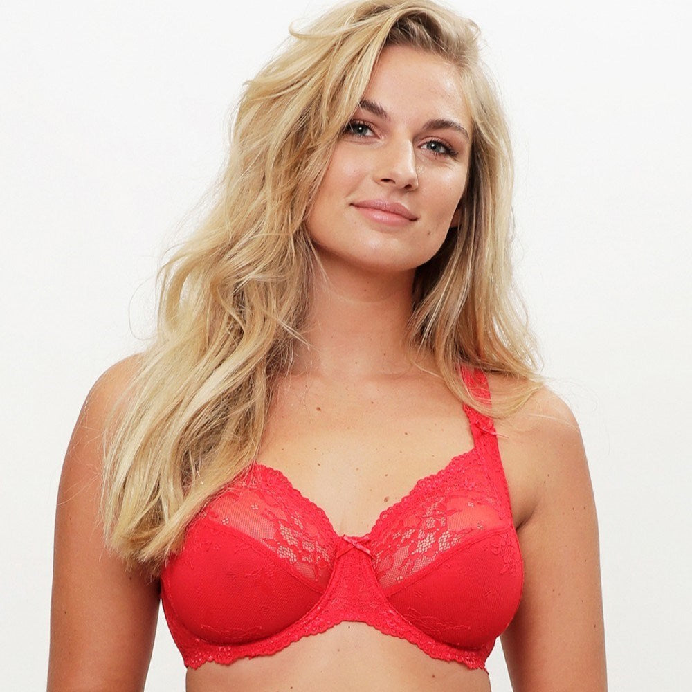Lingadore Red Daily Lace Bra