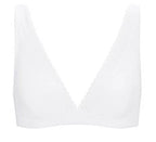 Capri Lingerie Sleepwear & Swimwear Launceston Tasmania
Simone Perele Eugenie White Cotton Plunge Bra