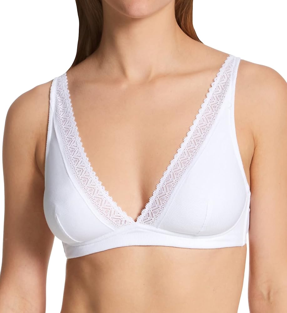 Capri Lingerie Sleepwear & Swimwear Launceston Tasmania
Simone Perele Eugenie White Cotton Plunge Bra