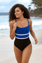 Sunseeker Classic Maillot Blue Swimsuit