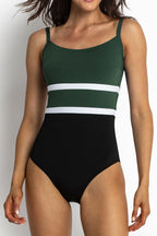 Clearance Sunseeker Classic Maillot Green Swimsuit