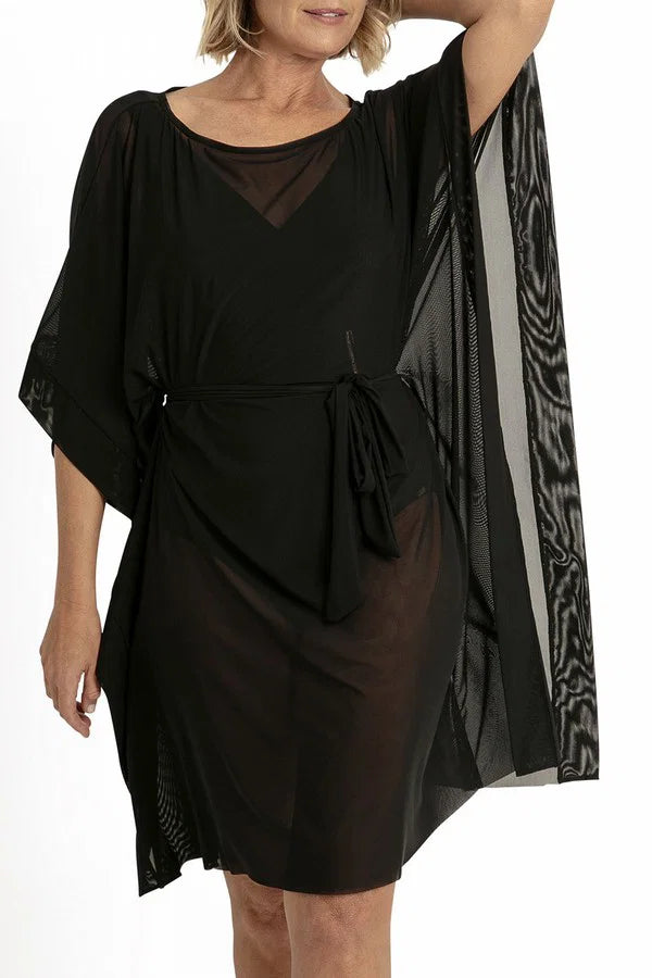Limitless Mesh Scoop Kaftan Medium
