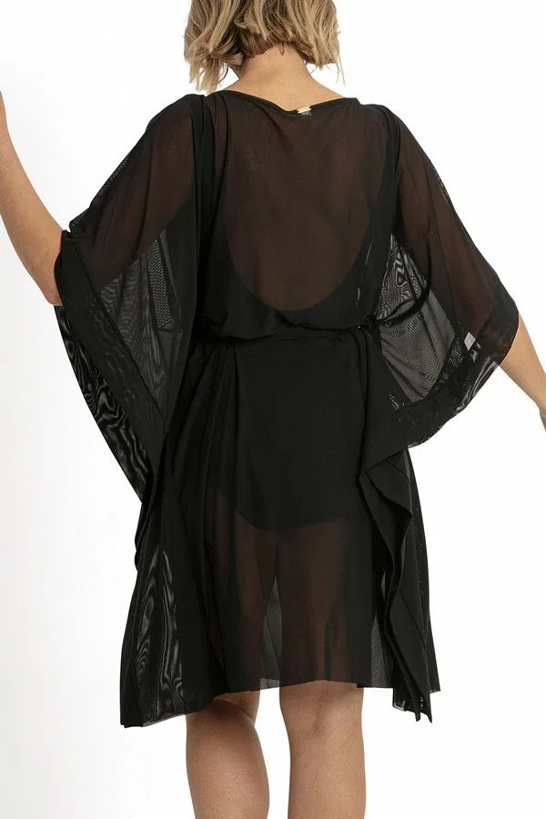 Limitless Mesh Scoop Kaftan Medium