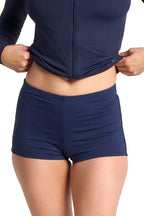 Capri lingerie, sleepwear & Swimwear Launceston Tasmania Jantzen Cosmopolitan Swim Boyleg Brief Pant Ink Blue