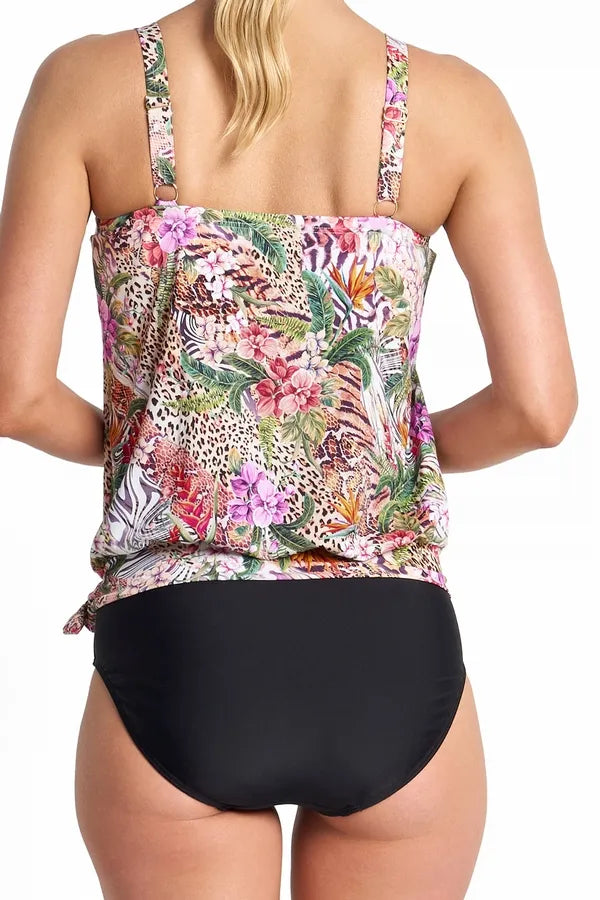 Capri Lingerie Sleepwear & Swimwear Launceston Tasmania Jantzen Lilymaze Blouson Tankini Swim Top