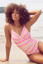 Sunseeker Zaddie Soft Twist Ruched Swimsuit