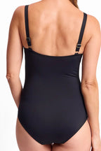 Capri Lingerie Sleepwear & Swimwear Launceston Tasmania Jantzen Hartland E/F Ruched Square Neck Wire free Swimsuit