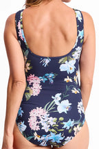 Capri Lingerie, Sleepwear & Swimwear Launceston, Tasmania Jantzen Aster Navy  Mastectomy Swimsuit Bathers