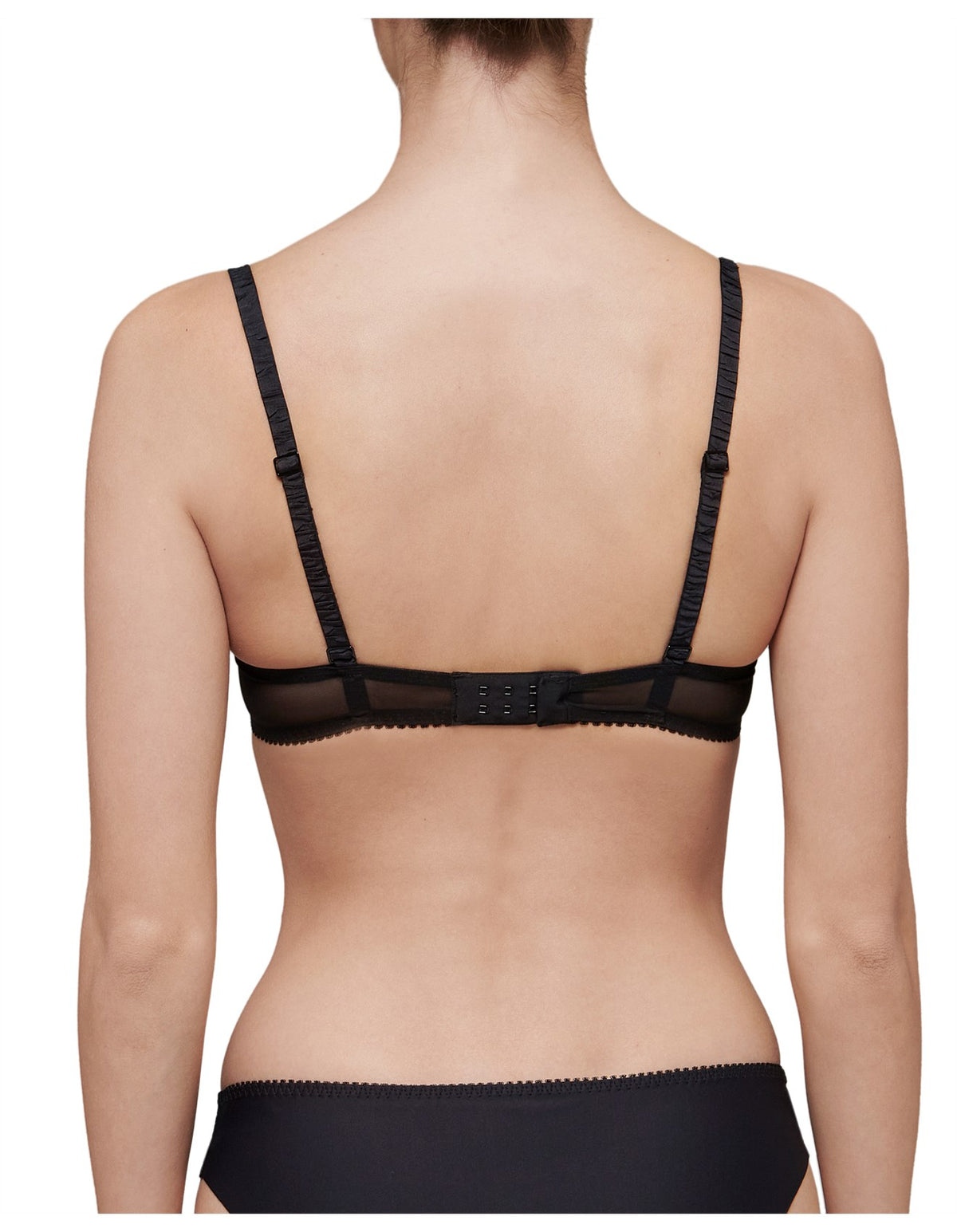 Simone Perele Intrigue Half Cup Black Bra