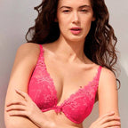 Simone Perele Pink Triangle Black / Pink / Blue Wish Bra