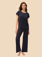 Simone Perele Aurore EcoVero Black T-shirt top