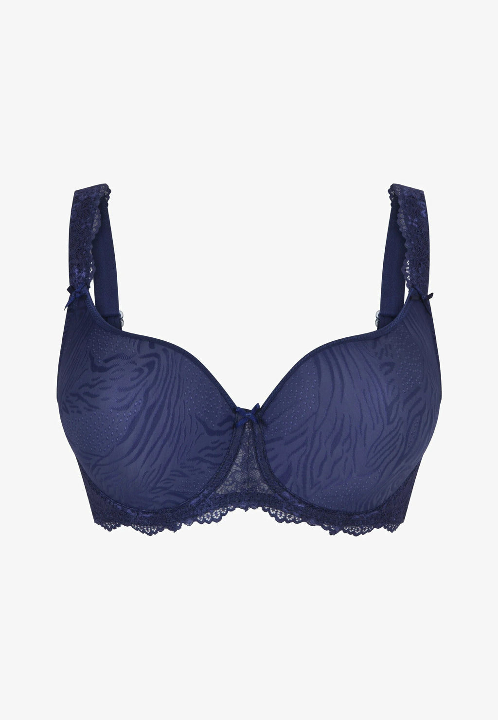 Lingadore Daily Blue / Red Ribbon T-Shirt Uni Fit Bra