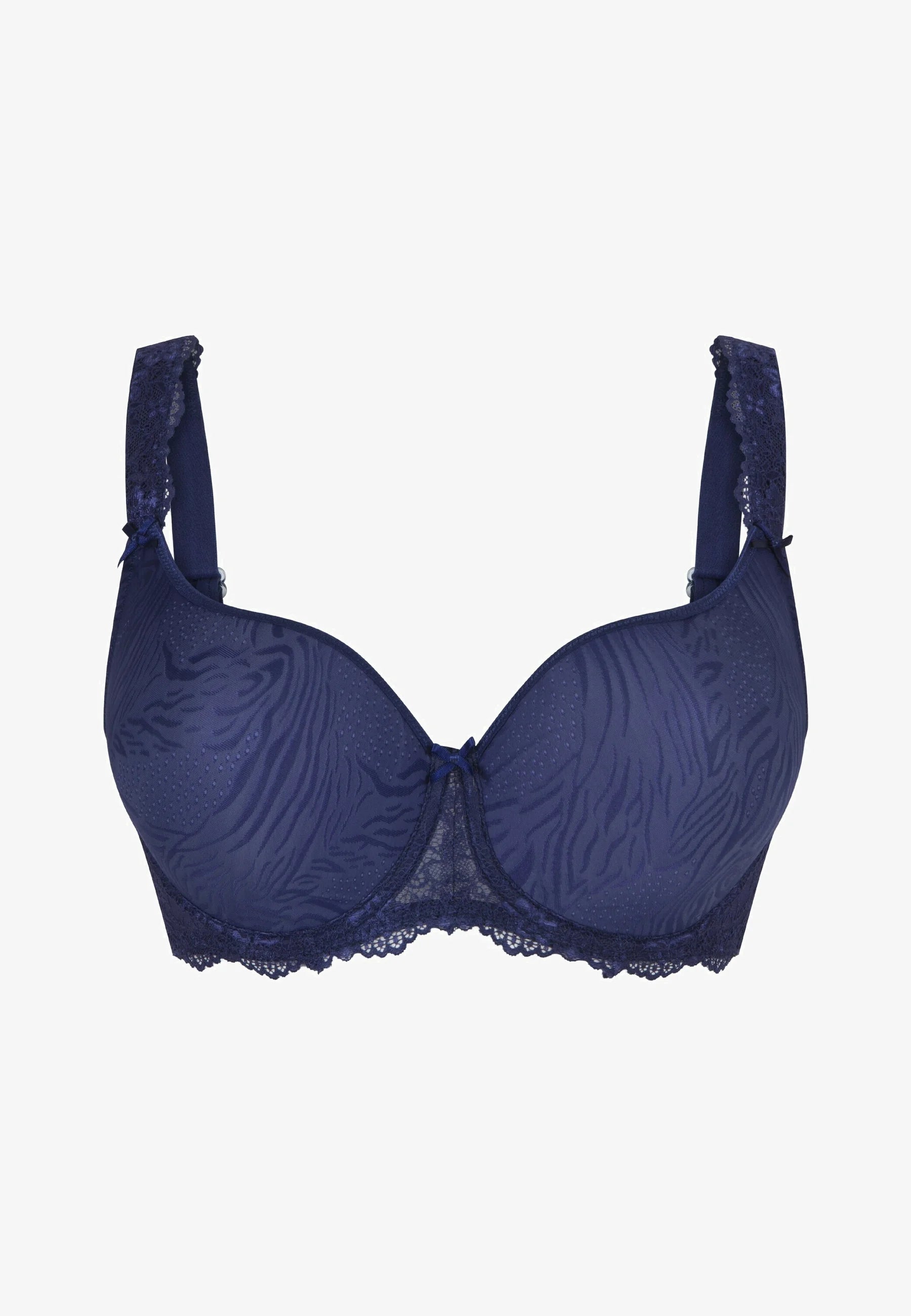 Lingadore Daily Blue / Red Ribbon T-Shirt Uni Fit Bra
