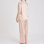 Love & Lustre Silk Pyjama Set Dusk Pink