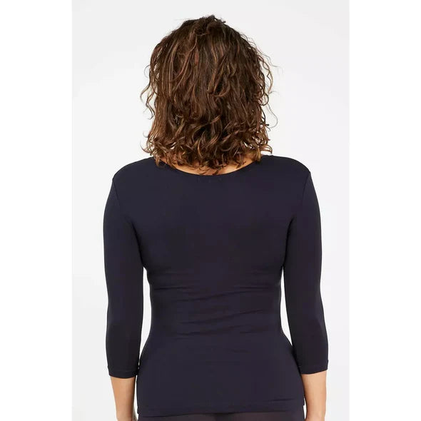 Tani 3/4 Sleeve Scoop Tee
