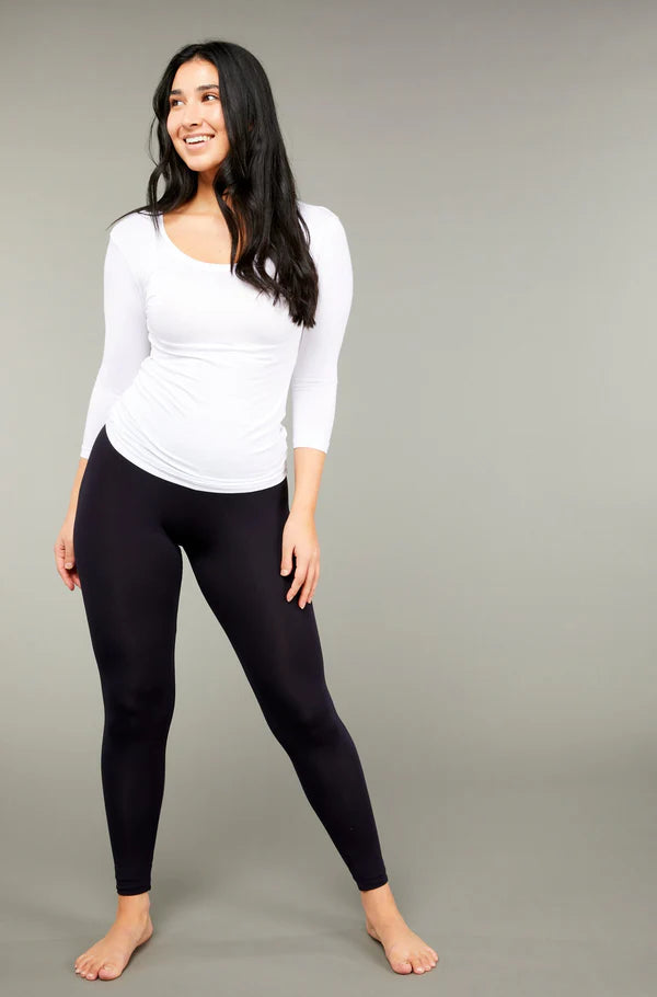 Tani 3/4 Sleeve Scoop Tee